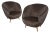 Set of Armchairs attributed to Gio Ponti, 1950s For Sale