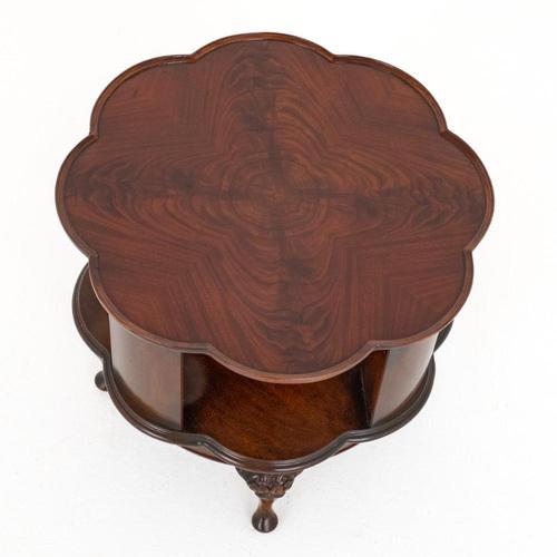 Chippendale Revival Revolving Bookcase, 1920s For Sale - Image 4 of 6