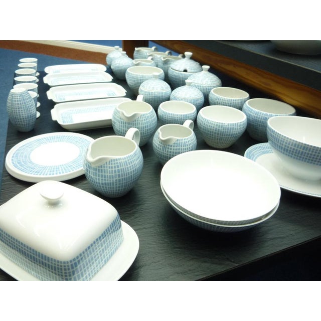 Ceramic Mid-Century German Porcelain Tableware Set by Heinrich Löffelhardt for Arzberg, 1950s, Set of 98 For Sale - Image 7 of 18