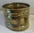 Vintage Oval Brass Handled Planter For Sale - Image 4 of 7