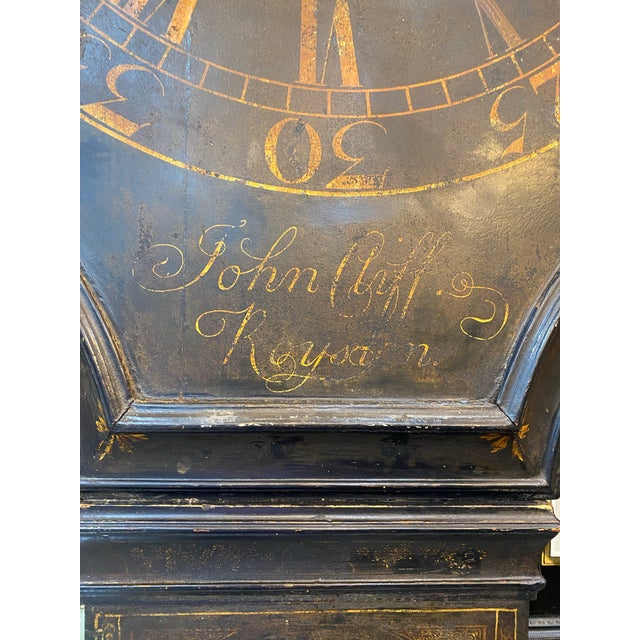 18c English Tavern Wall Clock For Sale - Image 4 of 10