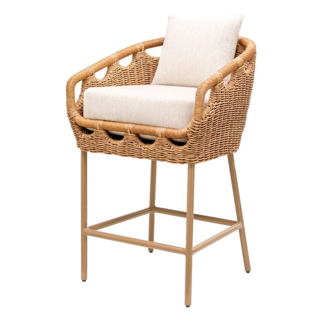Ashley Childers x SURYA Marvella Bar Stool For Sale