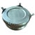 Metal Antique Pewter Spittoon Funnel Lid 7” Saloon Tobacco Cuspidor For Sale - Image 7 of 11