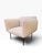 Mid-Century Modern Woud Nakki 1-Seater Lounge Chair by Mika Tolvanen in Cream Velvet For Sale - Image 3 of 18