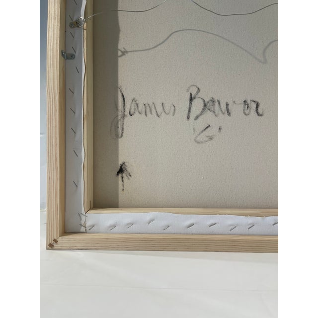 1980s James Brewer Original Abstract For Sale In Palm Springs - Image 6 of 6