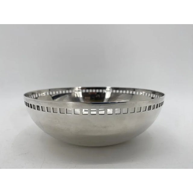 Silver Silvered Shell Skyscraper Series by Richard Meier for Swid Powell, 1980s For Sale - Image 8 of 8