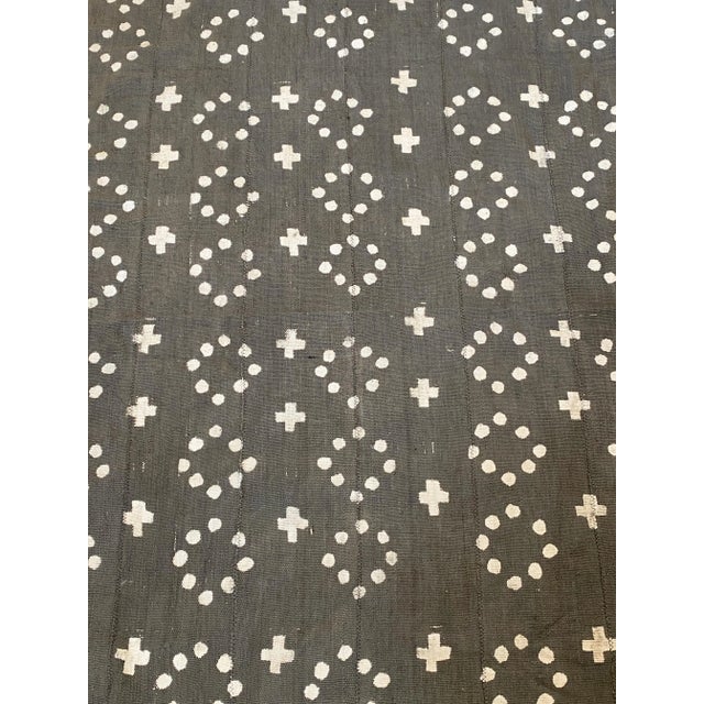 Superb Hand Woven, Hand Sewn and Hand Dyed by the men and women of the Bamana Tribe of Mali. bogolan (mud cloth) textile...