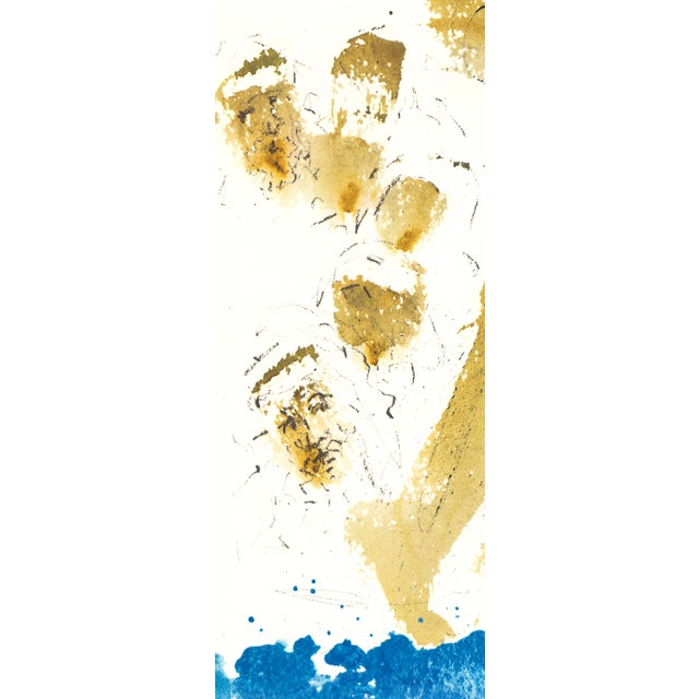 Abstract 1968 Salvador Dalí Biblia Sacra Lithograph "Iesus Super Mare Ambulans" (Jesus Walks on Water) For Sale - Image 3 of 11