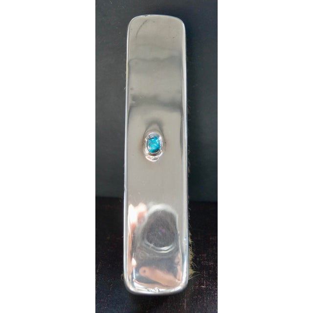 Wood Silver & Turquoise Cymric Clothes Brush from Liberty & Co., 1906 For Sale - Image 7 of 10