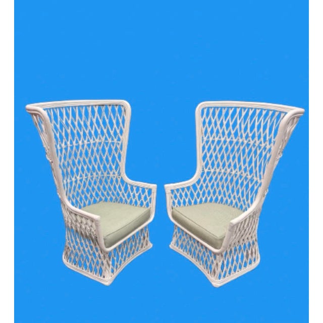 These fabulous and rare accents chairs, purchased in Palm Beach from a man who work for 30 years at Disney Polynesian...