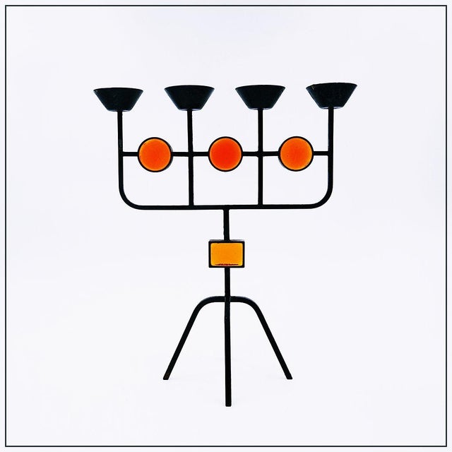 Swedish Candleholder by Erik Hoglund and Hubbard Ander, 1960s For Sale - Image 15 of 15