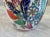 Hand-Painted Tobacco Leaf Floral Vase For Sale - Image 4 of 7