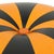 Vintage Round Pouf in Two-Tone Skai, 1960s For Sale - Image 6 of 15