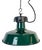 French Industrial Dark Green Enamel Factory Pendant Lamp, 1960s For Sale