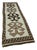 Beige Bohemian Runner Rug For Sale