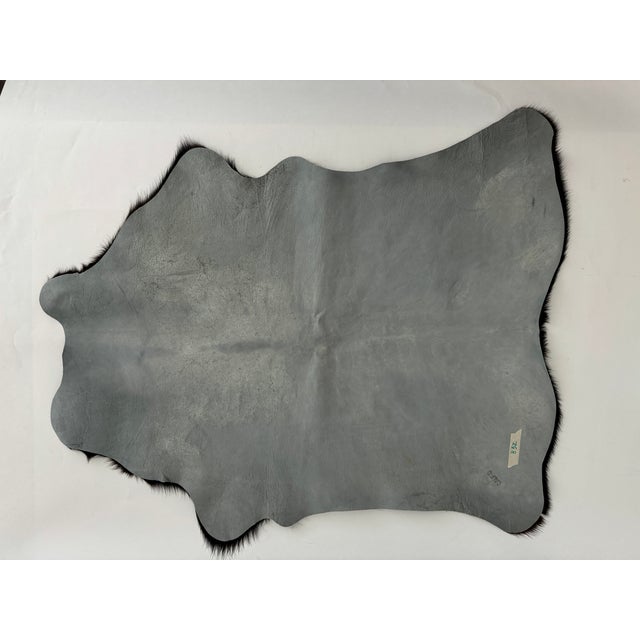 Natural Black Calf Hide For Sale - Image 4 of 4
