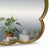Mid-Century Modern Four Leaf Clover Shaped Gilt Iron Mirror For Sale - Image 3 of 6