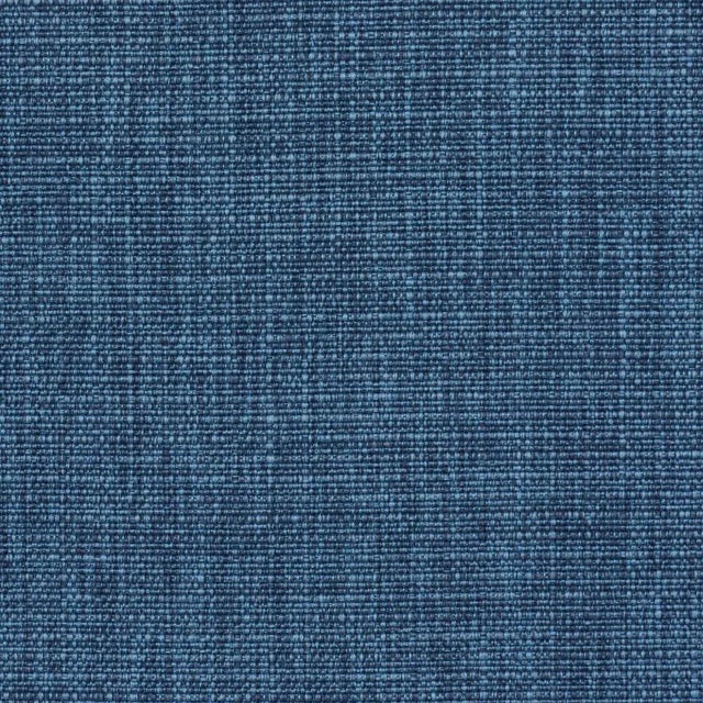 Contemporary SAMPLE - Schumacher Archie Indoor/Outdoor Fabric In Denim For Sale - Image 3 of 3