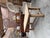 Mid‑20th Century Oak Farm Table For Sale - Image 3 of 10