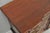 Vintage Chippendale Style Solid Mahogany Block Front Bachelor Chest of Drawers For Sale - Image 10 of 18