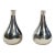 Vintage Jens Quistgaard for Dansk "Silver Onion" Candle Holders, a Pair For Sale