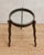 1980s Will Stone Wavy Squiggle Metal Side Table For Sale - Image 14 of 16