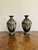 Black Antique 19th Century Cloisonné Enamel Vases, 1880, Set of 2 For Sale - Image 8 of 8