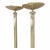 Mid 20th Century Vintage Art Deco Rembrandt Brass Corinthian Column Torchiere Floor Lamp - Pair For Sale - Image 5 of 10