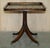 Large Antique Carved Hardwood & Green Leather Tilt Top Centre Table For Sale - Image 3 of 18