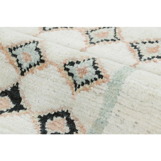 Textile Rug & Kilim’s Moroccan-Inspired Rug, White With Playful Primitivist Patterns For Sale - Image 7 of 7