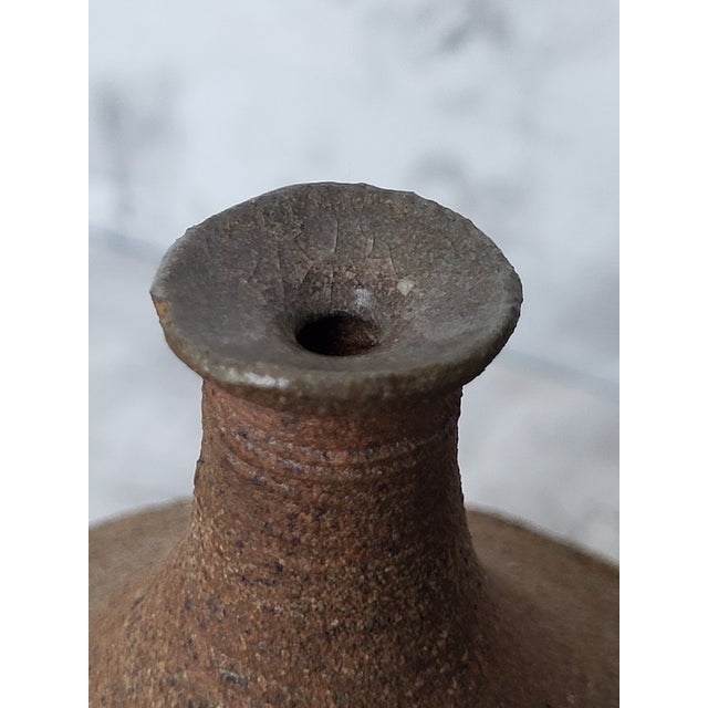 Mediterranean 20th Century Textured Bud Vase For Sale - Image 3 of 12