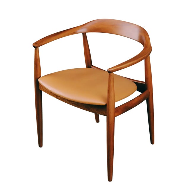 Danish Armchair by Illum Wikkelso for Niels Eilersen, 1950s For Sale - Image 10 of 10
