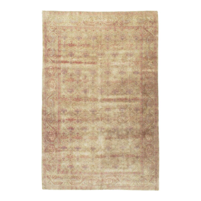Galerie Shabab Collection Early 20th Century Indian Lahore Accent Rug For Sale