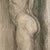 Camel Framed 19th Century Male Figure Drawing After Ferdinand Hodler For Sale - Image 8 of 11