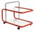 Italian Bar Cart in Metal and Glass, 1980s For Sale