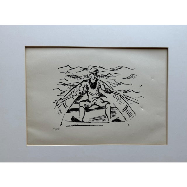 Pechstein Max, Travel Pictures Italy Sheet 9, 1919, Lithograph For Sale - Image 6 of 8