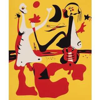 Joan Miro, Day and Night at the Beach, Screen Print For Sale