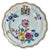 A fine pair of Chinese export porcelain plates dating to circa 1780 to 1790. Each plate is hand painted in the Famille...