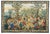 A 17th Century tapestry depicting the summer season, with harvesters reaping in the fields and receiving wages for their...