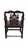 Antique Chinese Carved Hardwood Armchair With Shou Longevity Splat For Sale - Image 4 of 8