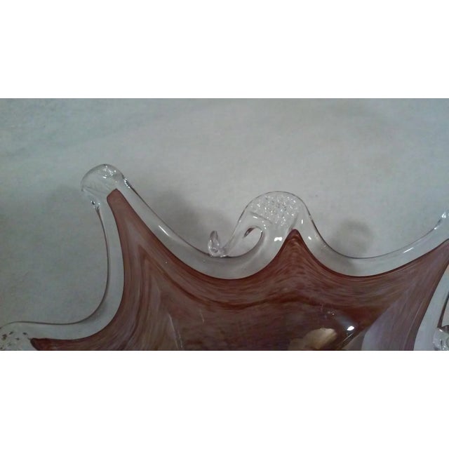 Mid-Century Modern Mid-Century Murano Glass Dish For Sale - Image 3 of 7