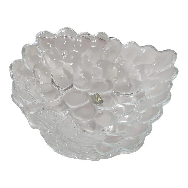 Vintage Studio Nova Clear Crystal Serving/Candy Dish For Sale