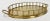 Mid 20th Century Vintage Brass Faux Bamboo Oval Gallery Rail Tray For Sale - Image 5 of 6