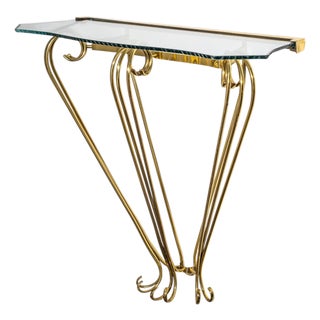 Wall Console, Attributed to Pier Luigi Colli, Italy, 1950s For Sale