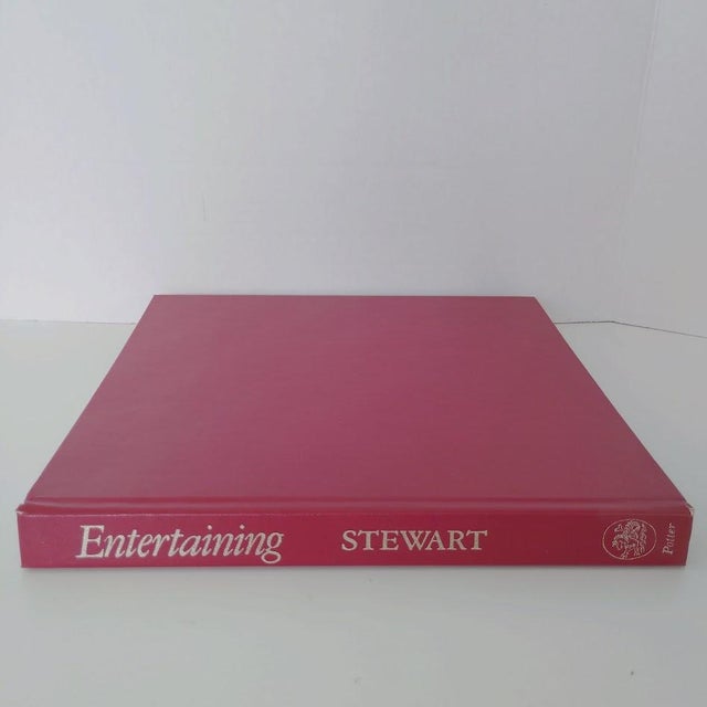 American Martha Stewart Entertaining 1982 Hardcover Book, Illustrated Parties Cooking Hosting For Sale - Image 3 of 9