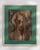 Mid 20th Century France Impressionist Teal Wood Painting For Sale - Image 4 of 15