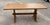Wood Vintage Brutalist Trestle Dining Table For Sale - Image 7 of 12