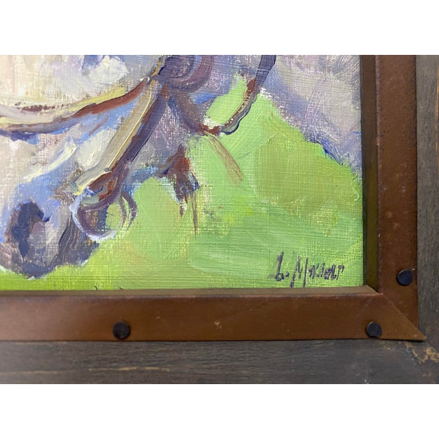 American "Out on the Town" ~ Lorie Batson, Original Oil Painting, the Sweet Nature of This Girl Is Captured as She Greeted People in the Town Square. For Sale - Image 3 of 7