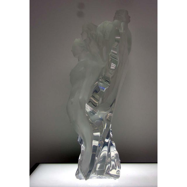 Frederick Hart "Passages"1987 Lucite Acrylic Sculpture Hand Signed For Sale - Image 10 of 13