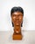 Mid 20th Century Vintage Carved Wood Bust Made in Bolivia For Sale - Image 5 of 12